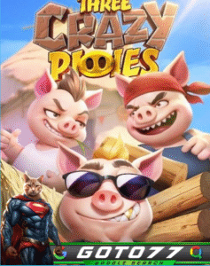 Three Crazy Piggies